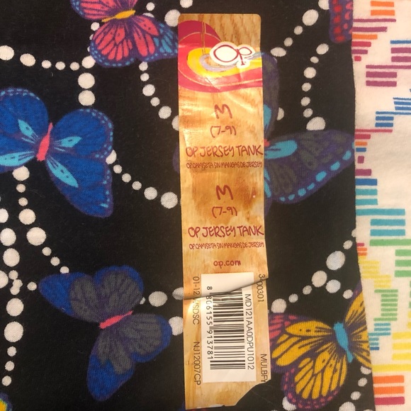 OP Jersey Tanks Size M (7-9) Juniors - Picture 6 of 9